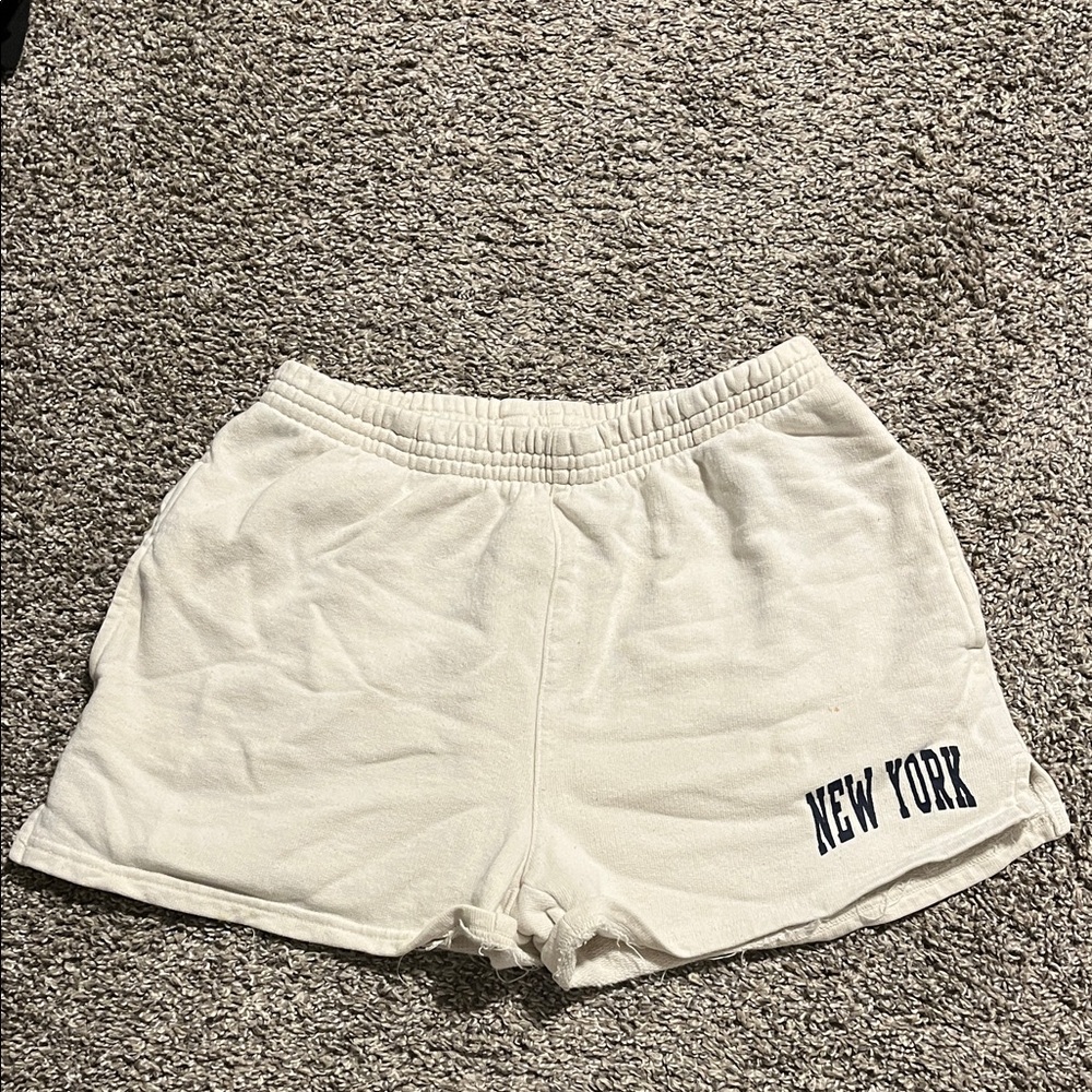 Brandy melleville New York sweat shorts
